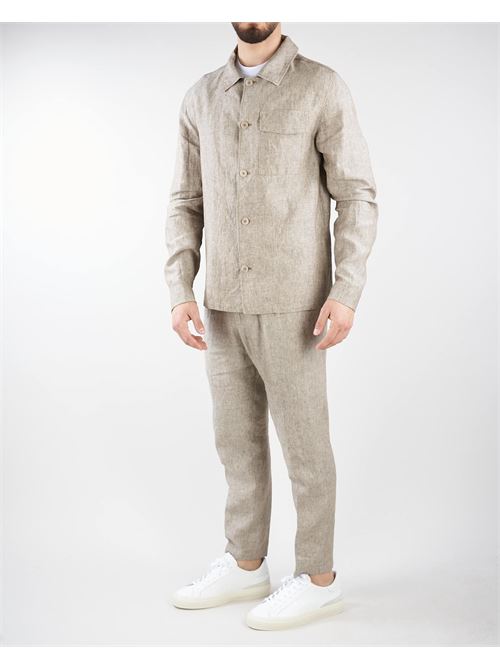 Linen trousers with pences Golden Craft GOLDEN CRAFT | Trousers | GC1PSS236584A013